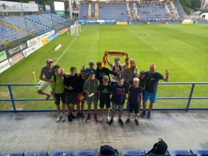 starší žáci SK VIZOVICE na prvoligovém fotbale